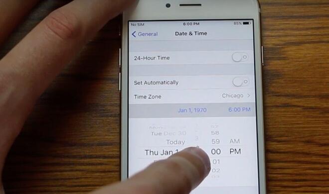 iOS-Bug mit Datum vom 1.1.1970