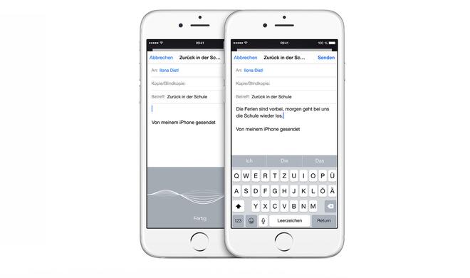 Diktieren ist eine einfache und bequeme Möglichkeit längere Texte am iPhone zu verfassen