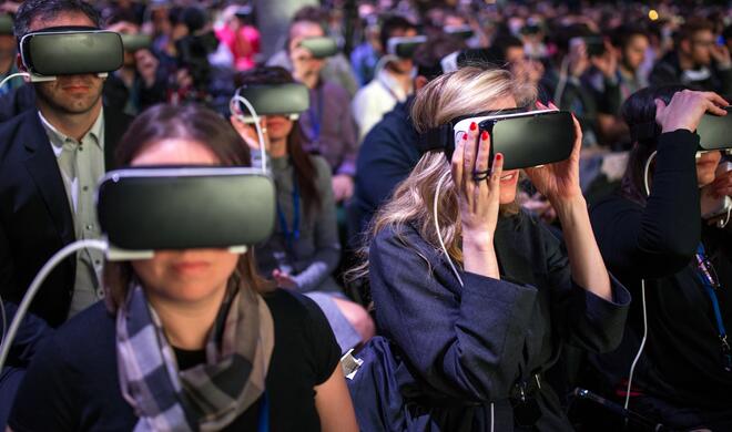 Auf dem MWC in Barcelona sind VR-Geräte richtig aufgeblüht