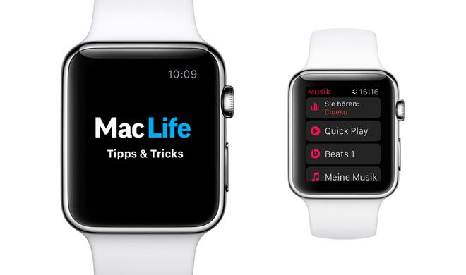 Auch ohne iPhone kann die Apple Watch Musik wiedergeben