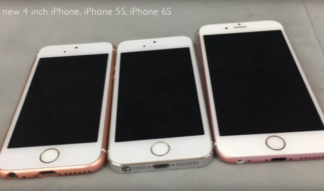 Die chinesische Kopie des iPhone SE sieht sehr überzeugend aus