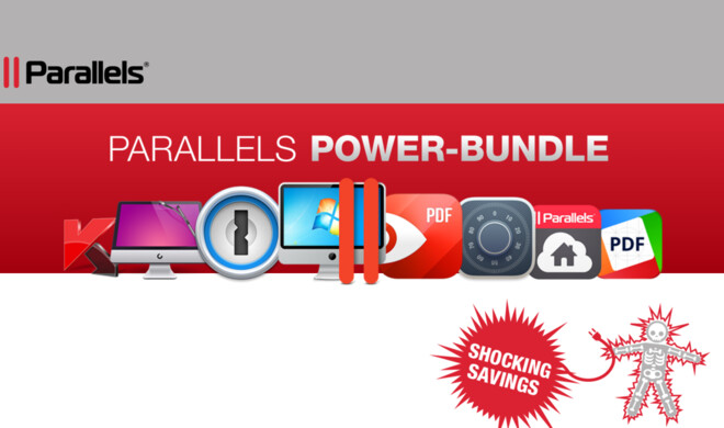 Das Parallels Power Bundle enthält 8 Apps, 7 davon werden verschenkt