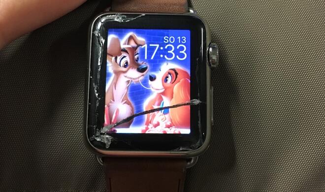 Defekte Apple Watch