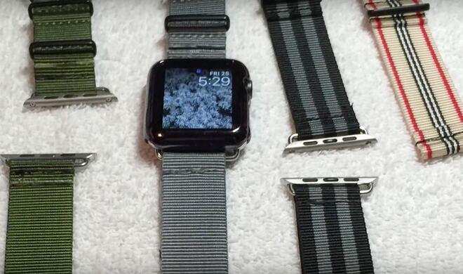 Selbst gebastelte Uhrbänder für die Apple Watch