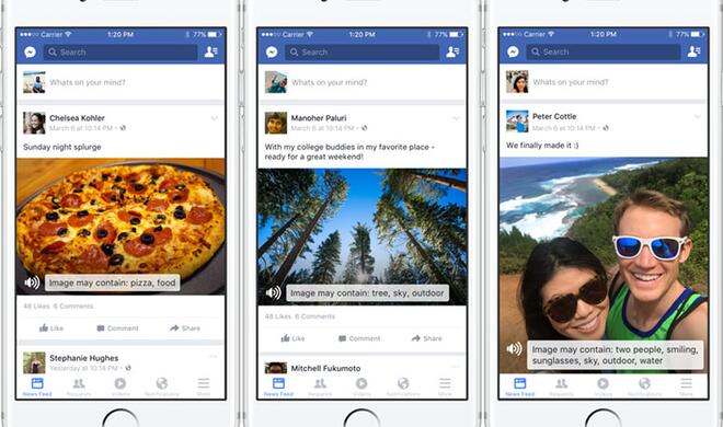 Facebook bietet Sehbehinderten eine neue Hilfestellung an