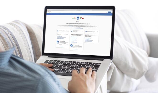 Unter „Google-Nutzung personalisieren“ finden sich im Privatsphärecheck wichtige Datenschutzeinstellungen.