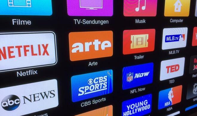 Fernsehprogramm auf Apple TV 4