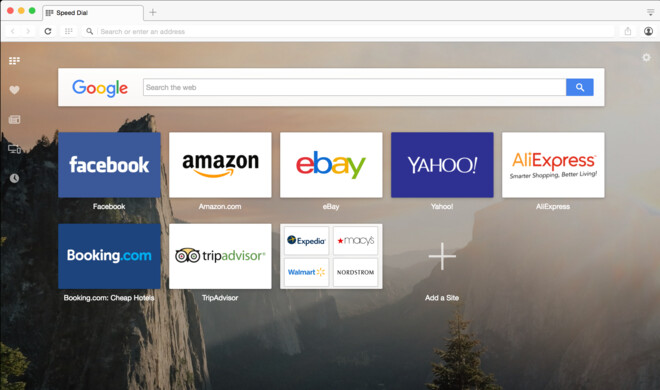 Opera bietet einen kostenlosen VPN-Dienst an