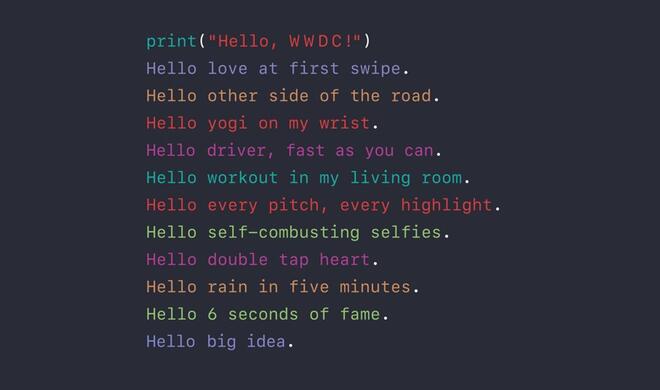 In Apples Einladungen verstecken sich oft Hinweise auf Produkte