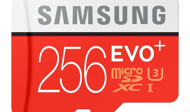 Samsung 256 GB microSD EVO Plus