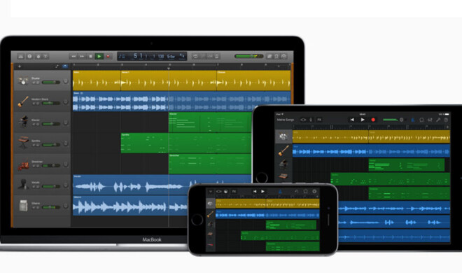 GarageBand hat ein Update erhalten