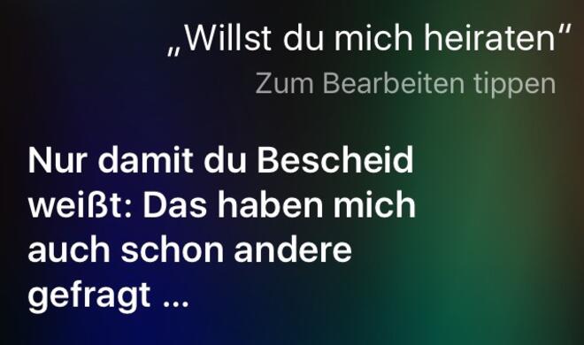 Willst Du mich heiraten?