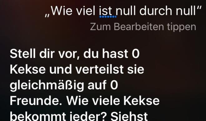 Wie viel ist Null durch Null?