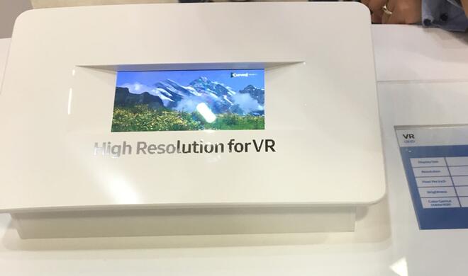 5,5 Zoll Display in 4K-Auflösung