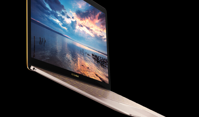 Das Asus Zenbook 3 ist dünner und leichter als da MacBook...
