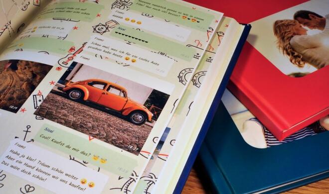 Manchmal will man Erinnerungen einfach in Papierform haben