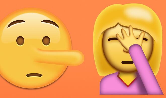 Unicode 9 mit Facepalm Emoji