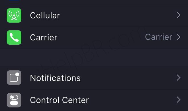 Konzept zeigt Einstellungen-Dialog im Dark Mode in iOS 10.