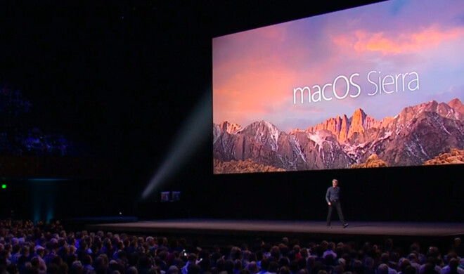 OS X heißt jetzt macOS. Die neue Version trägt den Untertitel Sierra.