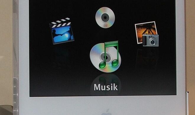 Front Row auf iMac