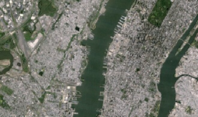 New York City im alten Google Maps