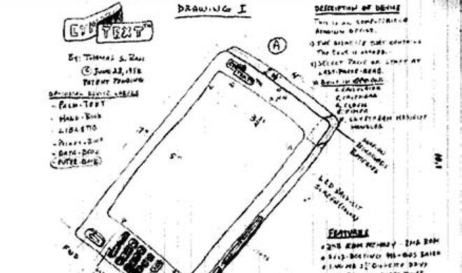 Design von Thomas S. Ross links, Apples iPhone rechts