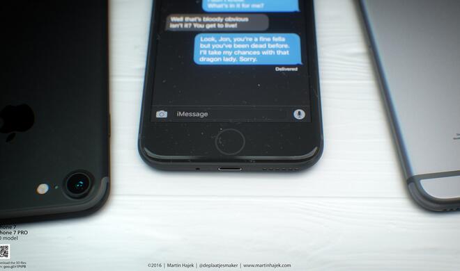 Force Touch Home-Button am iPhone 7.