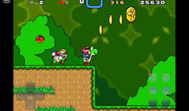 Super Mario World im Remote File Manager