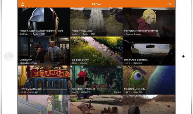 VLC auf dem iPad
