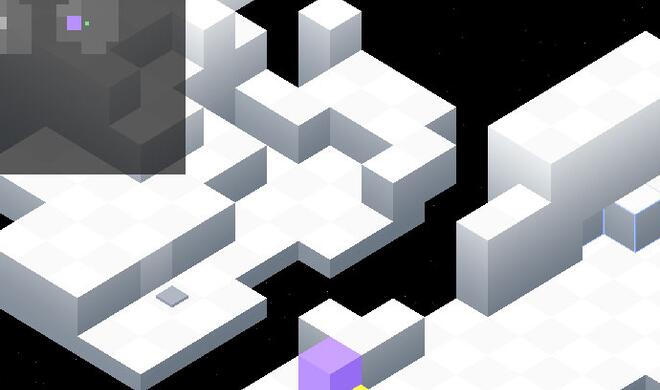 Screenshot aus dem Puzzlespiel Edge