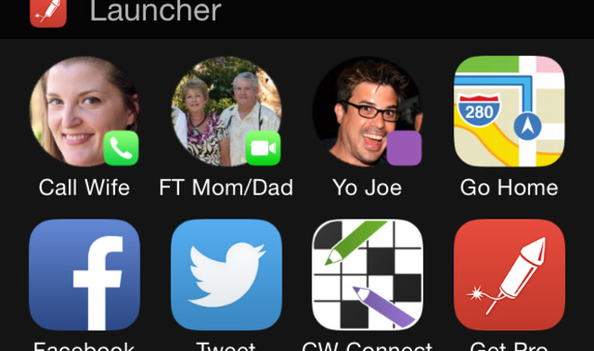 Screenshot von Launcher