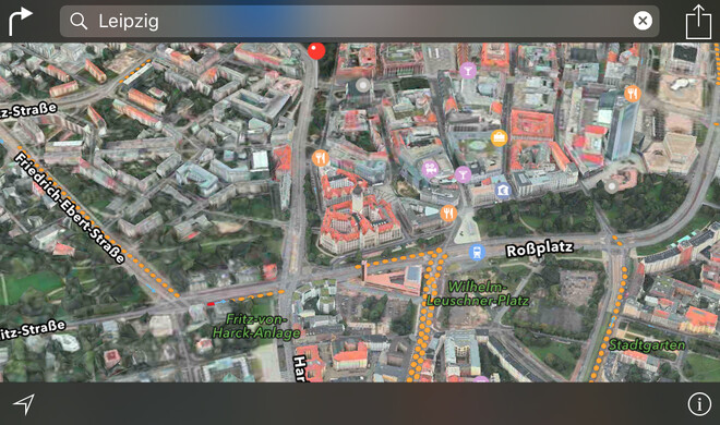 Auch Leipzig gibt es nun in Flyover