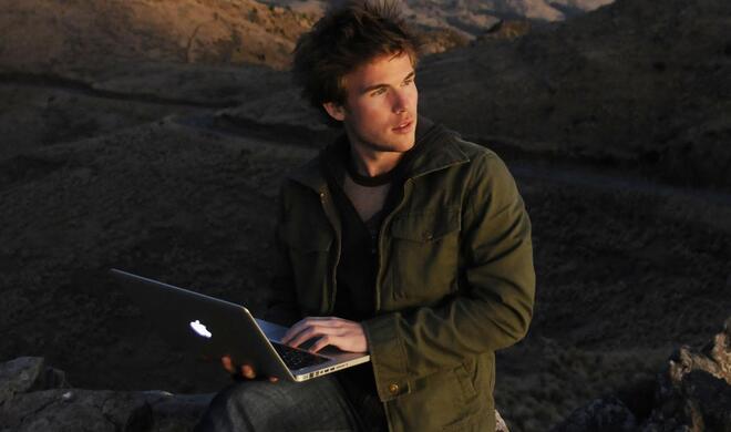 Wechselt alle vier Monate seinen Wohnsitz: Vollzeit-Globetrotter Colin Wright