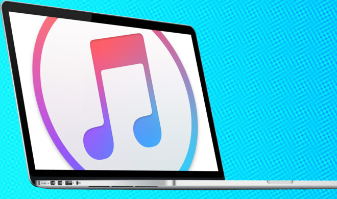 iTunes auf dem MacBook Pro