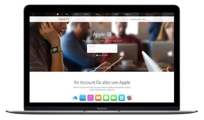 Mit Ihrer Apple ID werden sie wahrscheinlich mehr als ein Gerät registriert haben 