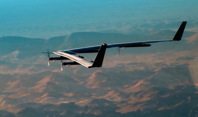 Riesendrohne soll ländlichen Regionen Internet bringen