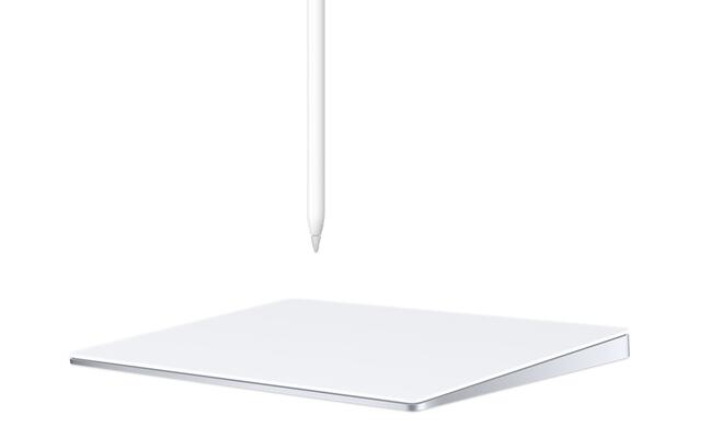 Der Apple Pencil 2 könnte mit dem Magic Trackpad kompatibel werden