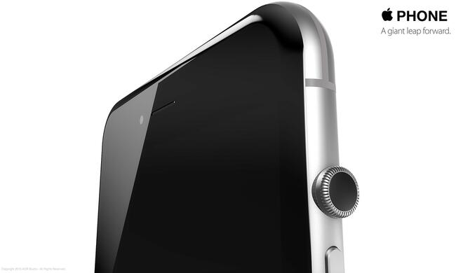 So könnte ein iPhone mit Krone aussehen