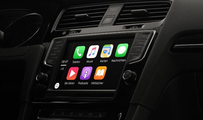 2016 kommen mehr als hundert Automodelle mit CarPlay auf den Markt