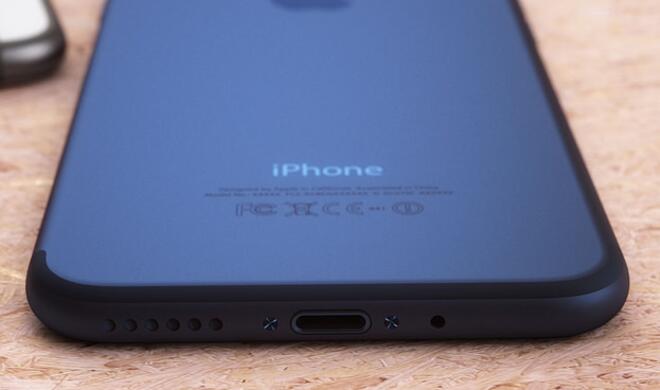 Rendergrafik zeigt iPhone 7 in Blau