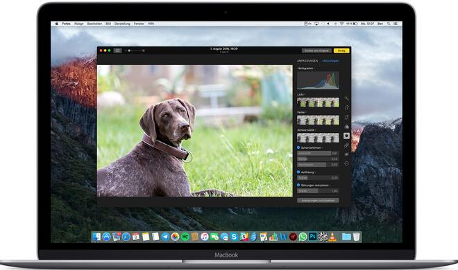 Die Fotos-App hält erweiterte Funktionen bereit