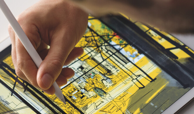 iPad Pro 12,9 Zoll mit Apple Pencil