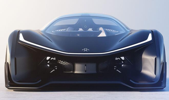 Konzeptfahrzeug Faraday Future FF Zero 01