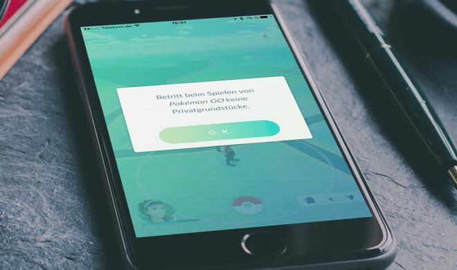 Pokémon Go warnt beim Start vor gefährlichen Situationen