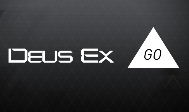 Startbildschirm von Deus Ex Go