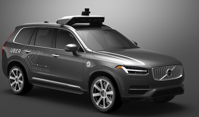 Volvo XC90 als autonomes Fahrzeug