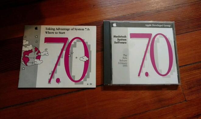 Beta-Version der Macintosh System Software 7.0 (Februar 1991)