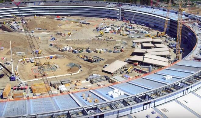 Der Apple Campus 2 Anfang September 2016
