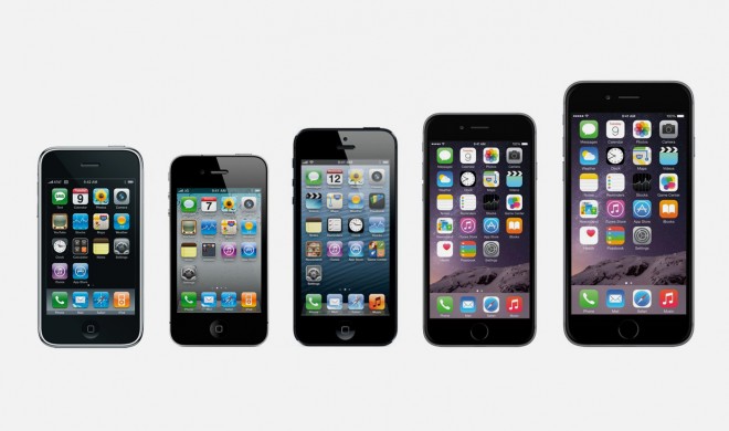 Die Evolution der iPhone-Reihe lässt sich stark verkürzen, wenn man nach den Äußerlichkeiten geht