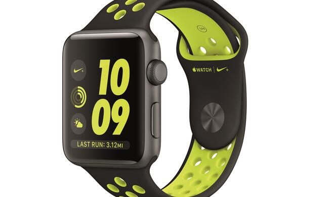 Die Apple Watch Nike+ kommt mit einem speziellen Ziffernblatt